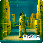 RAEOMINAM.COM RAEOMINAM RAEOM Registro Autoritativo de Empresas Operadoras MINAM, para transporte de Residuos Sólidos. ¿DE QUÉ DEPENDE LA PELIGROSIDAD DE LOS RESIDUOS? Depende de las propiedades fisicoquímicas y la naturaleza del residuo, ya que ellas le confieren la capacidad de provocar corrosión, reacción química, explosión, toxicidad, incendios o enfermedades infecciosas. En situaciones de desastre es conveniente tener cuidado en el manejo de los residuos peligrosos, para ello se debe tener en cuenta, que la generación de residuos peligrosos se da en diversos lugares y situaciones y como tal se recomienda que su manejo se realice de la siguiente manera:
                                        A) Etapa de clasificación de víctimas (triage).
                                        B) Tratamiento y disposición final.